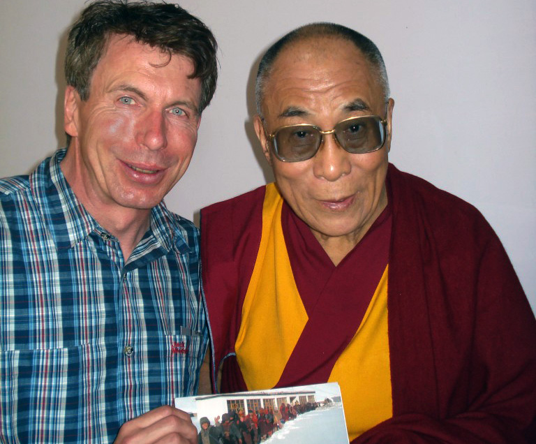 Rainer Lezius trifft S.H. Dalai Lama